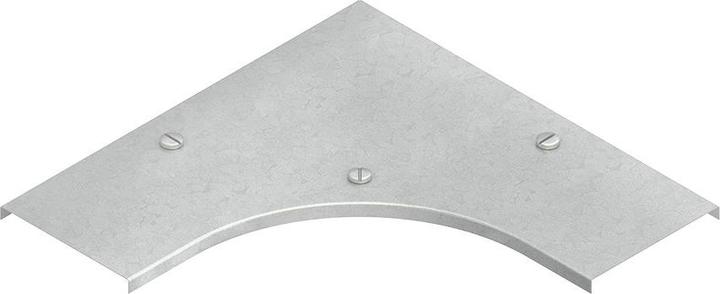 Niedax NIE RESDV100 Coperchio per curva 90 B:104mm nastro zincato DINEN10346 con Dr.V.