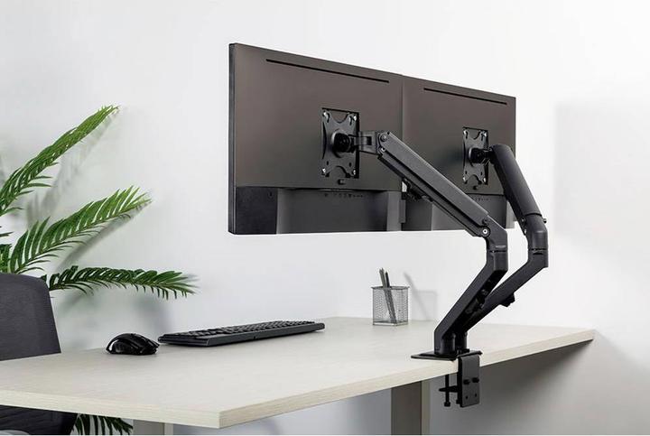 Immagine prodotto Neomounts Supporto da scrivania per schermo piatto (stand/grommet) (Tavolo, 27.01")