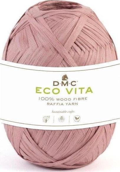 Immagine prodotto DMC Filato per tessuti Eco Vita Raffia 50 g, rosa, confezione da 50 grammi (100 m)