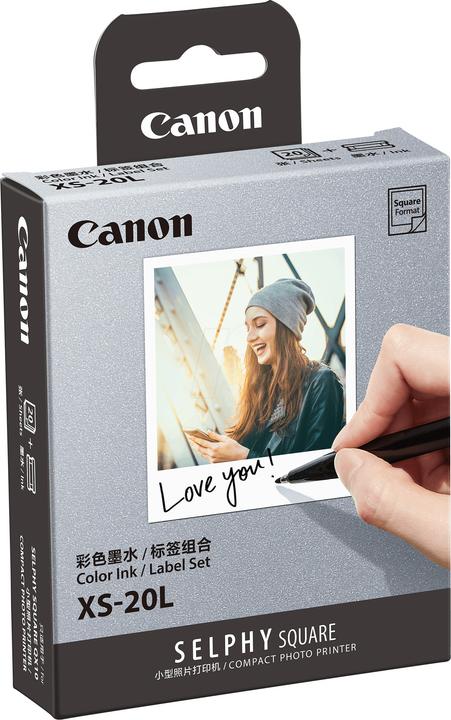 Actual product image Canon Canon XS-20L ink and label set (7.2 x 8.5 cm, 20 x)