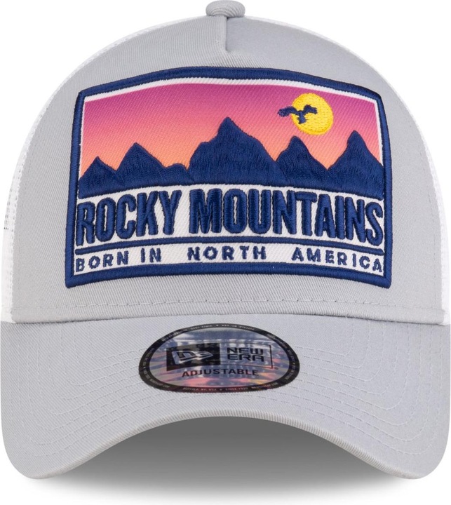 Image du produit New Era 9Forty A-Frame Trucker Cap - Gris Rocky Mountains (Taille unique)