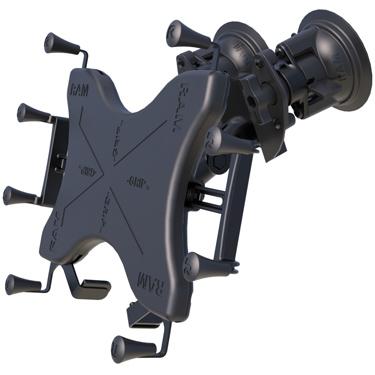 Thumbnail - RAM Mounts Unpkd RAM Dbl Suct Mnt Arm, Tablet Halterung, Schwarz
