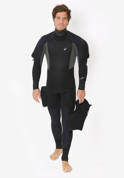 Subea Combinaison de plongée homme semi-étanche 7 mm (7 mm, M)