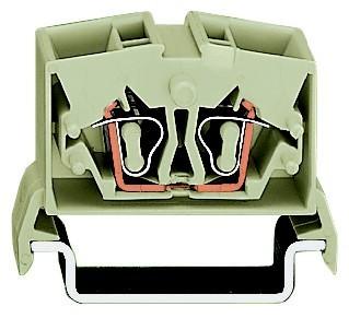 Wago Borne de passage 10 mm Ressort de traction Affectation : L Gris 264-225 100 pcs (264-225)