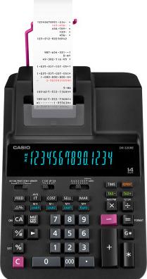 Actual product image Casio Dr-320re (Batteries, Electrical connection)
