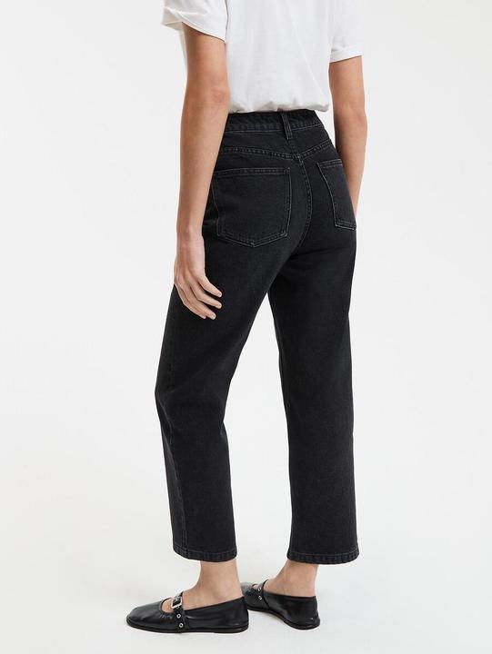 Immagine prodotto La Redoute Collections Jeans dritti a vita alta con lunghezza 7/8 (Banda radio 38 (2600 MHz))