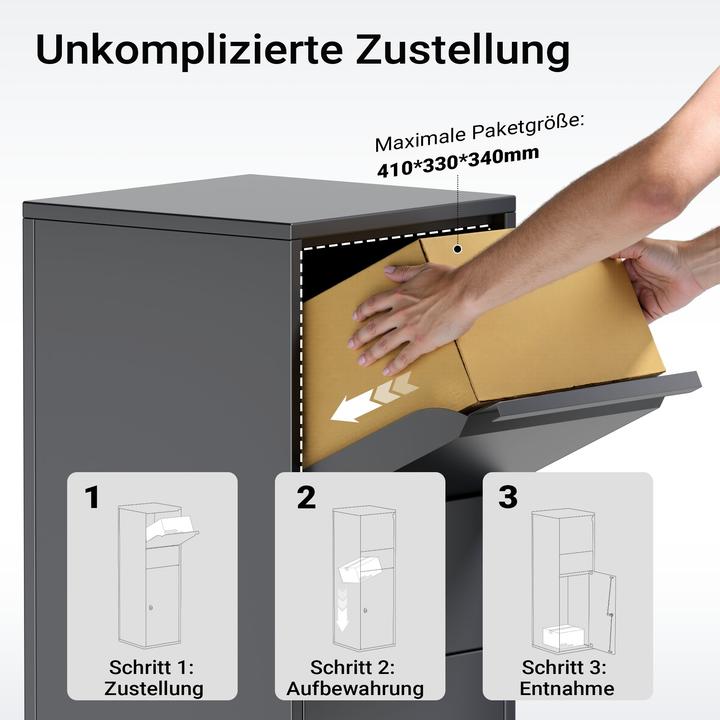 Actual product image Wiltec Paketkasten