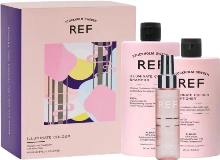 Ref. REF Stockholm - Illuminate Colour Giftbox 'The Heroine' - Illuminate Colour Shampoo + (Set per la cura del corpo)