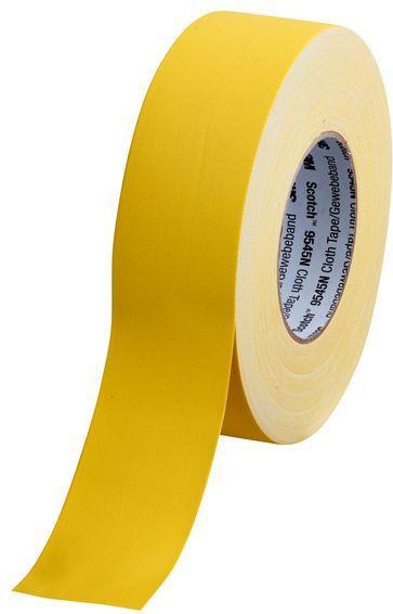 Actual product image 3M Scotch® 9545N fabric tape 50mm x 50m yellow (50 mm)
