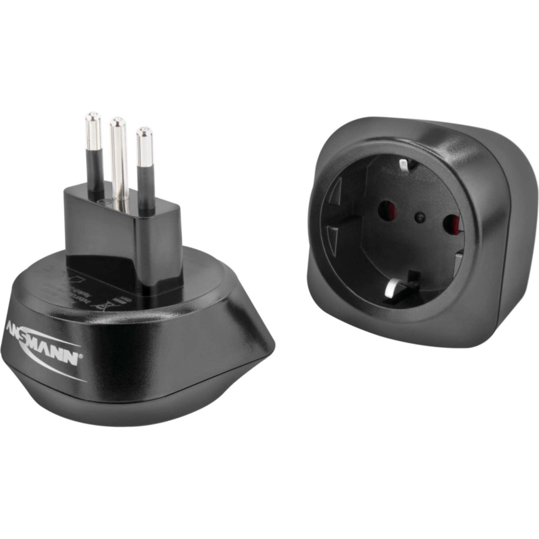 Ansmann Reisestecker EU to IT (1250-0035)