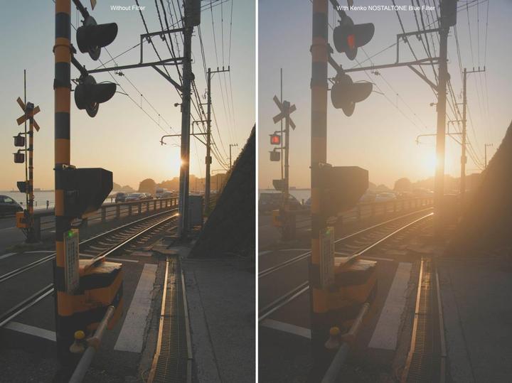 Actual product image Kenko 77.0 Nostaltone Blue (77 mm, Effect filter, 77 mm)