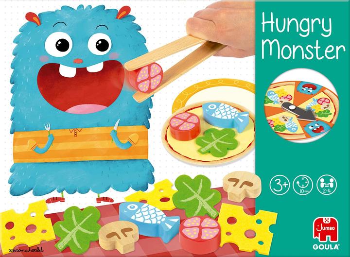 Produktbild Goula Hungriges Monster (Deutsch, Englisch, Französisch, Niederländisch, 2 - 4 Spieler)