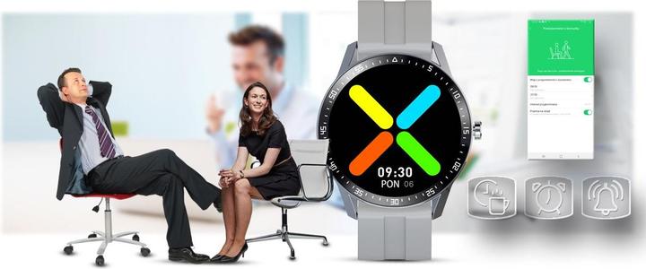 Actual product image Gino Rossi SW018-2, grey colour (45 mm)