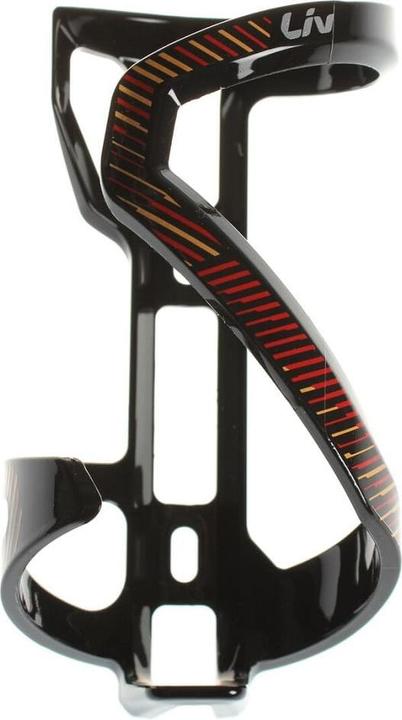 Liv Airway Sport bottle cage Sidepull left black/orange/red