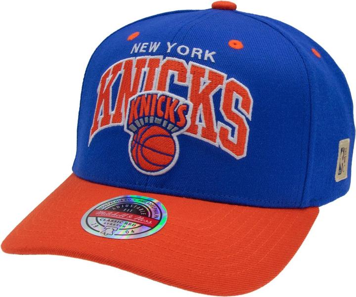 Produktbild Mitchell & Ness M&N Stretch Snapback Classic Red Cap - New York Knicks (One Size)