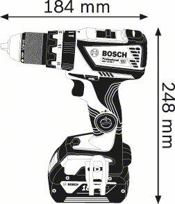 Actual product image Bosch Professional Gsb 18v-60 C (Impact drill)