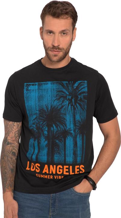 Produktbild JP1880 T-Shirts, 2er-Pack, Halbarm, Palmen Print, Rundhals (L)