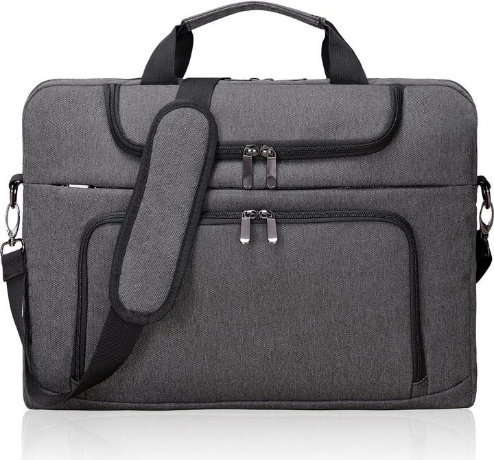Immagine prodotto Bertasche Borsa per computer portatile da 17-17,3 pollici (grigio scuro) (17.30")