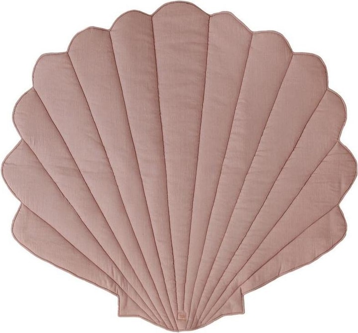 Produktbild Moi Mili Leinenmatte Krabbeldecke Muschel Rosa