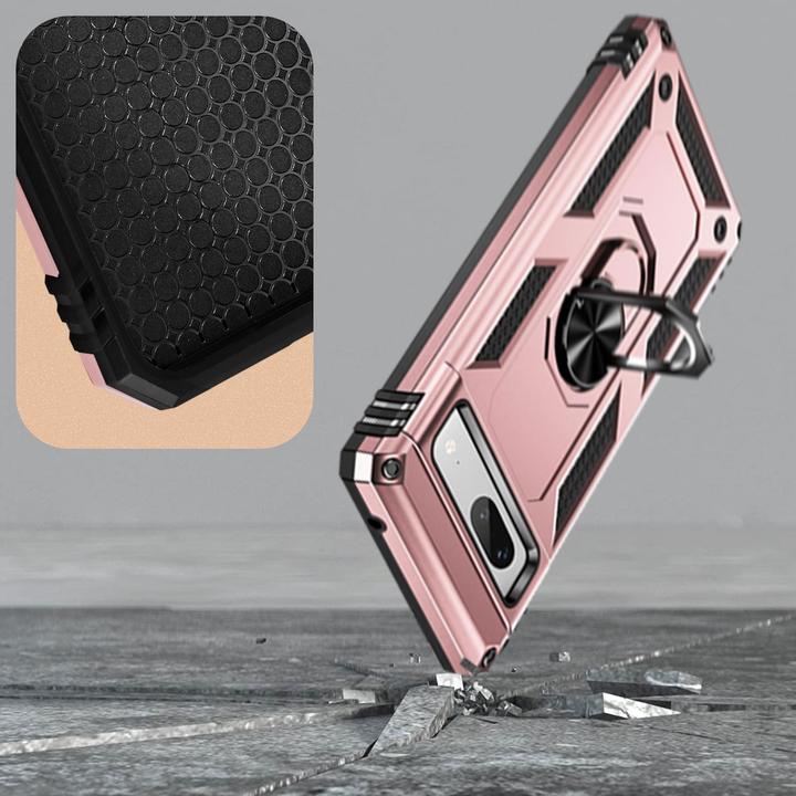 Produktbild Avizar Stossfeste Handyhülle mit Ring Series (Google Pixel 7a)