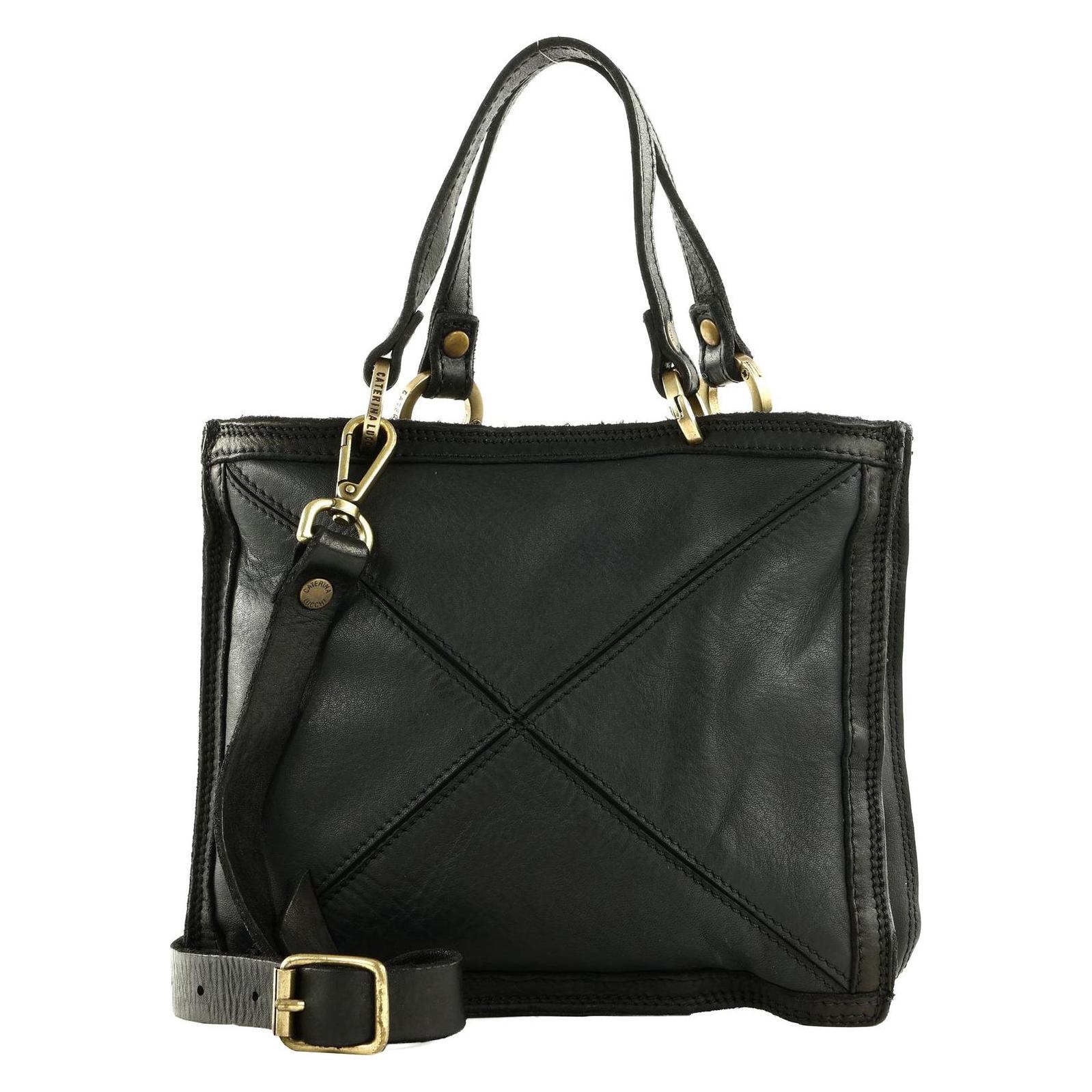 Caterina Lucchi, Damen, Handtasche, Clara Crossbody Bag, Schwarz
