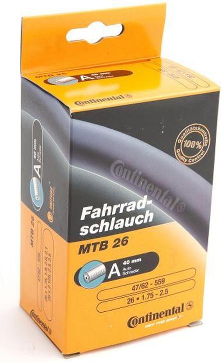 Actual product image Continental MTB Standard (Schrader (AV), 26", 40 mm)