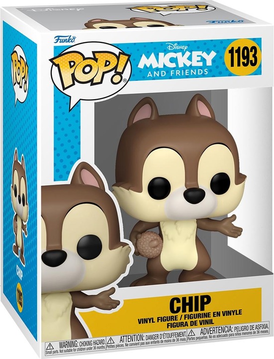 Produktbild Funko POP! Disney Mickey & Friends : Chip (1193)
