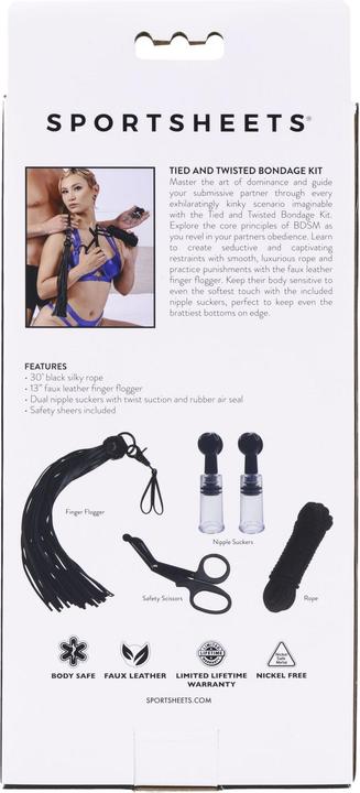 Produktbild Sportsheets tied and twisted bondage kit