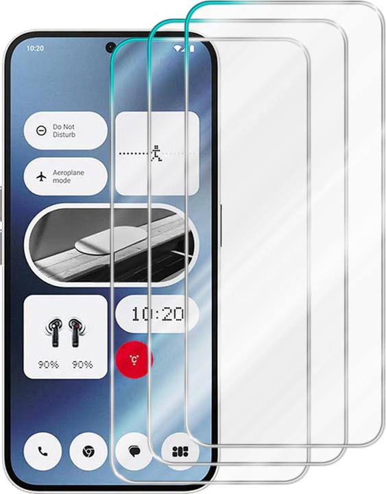 Image du produit Cadorabo 3x Film de protection pour Nothing Phone 2a 3er Pack Tempered (3 pcs, Nothing Phone (2a))
