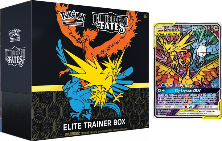 Produktbild Pokémon Hidden Fates (Englisch, Elite / Top Trainer Box)