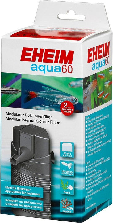 Eheim Aqua Eck-Innenfilter (60 l, Innenfilter, Süsswasser)