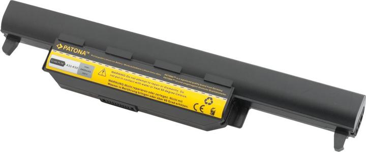 Immagine prodotto Patona Batteria f. Asus K55 A A45D A45DE A45DR A45N A45V A45VD A45VG (6 cubicoli, 4400 mAh)