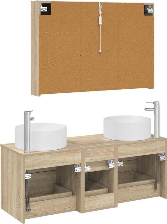Actual product image vidaXL Badezimmerschrank (15.50 x 100 x 70 cm)