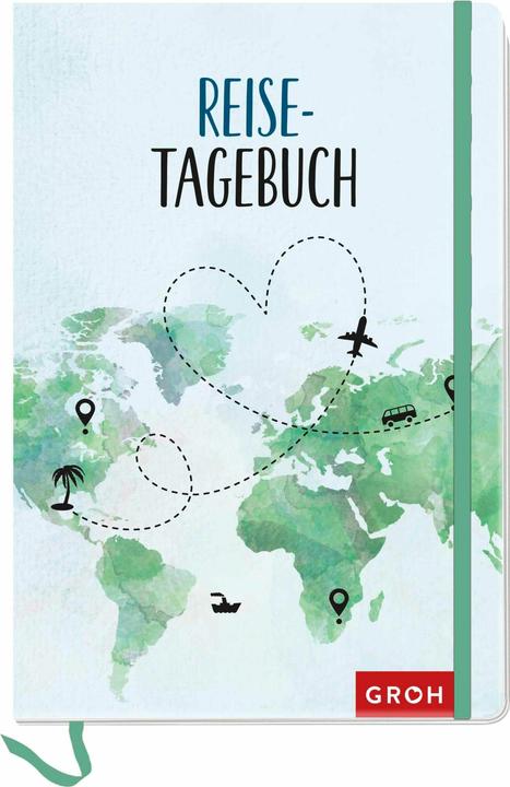Reisetagebuch Weltkarte