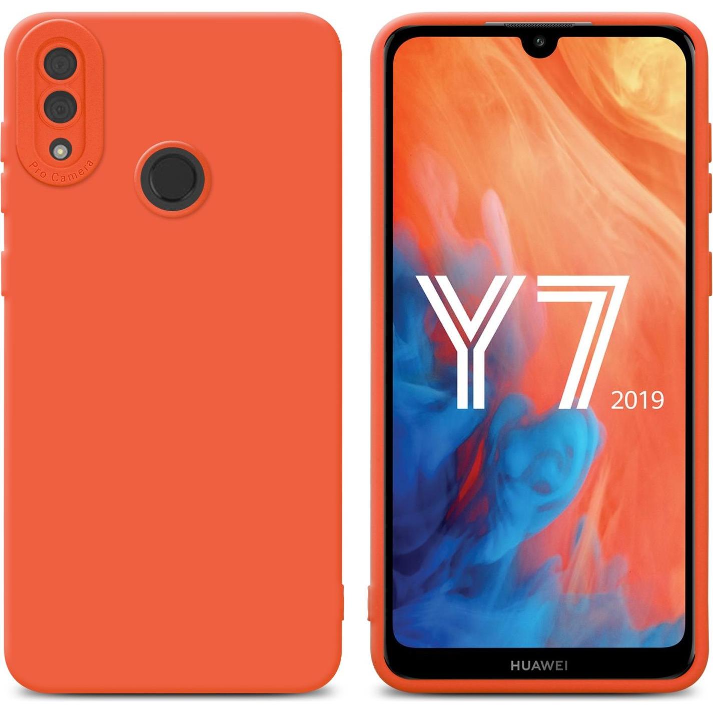 Cadorabo Hülle für Huawei Y7 2019 / Y7 PRIME 2019 im TPU Fluid LM162 Style (Huawei Y7 (2019), Huawei Y7 Prime (2019)), S...