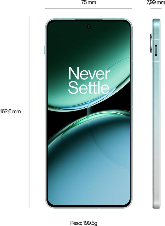 Produktbild OnePlus Nord 4 (512 GB, Oasis Green, 6.74", Dual SIM, 5G)