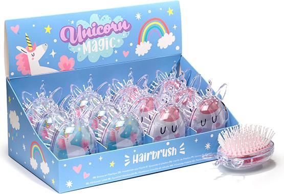 Produktbild Sombo Einhorn Glitzer Haarbürste