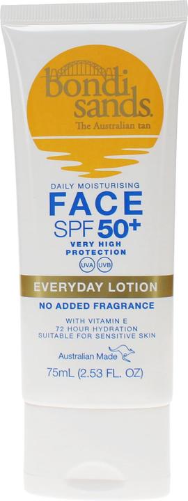Actual product image Bondi Sands - Bs Spf 50+ Everyday Face Lotion (Sun cream face, SPF 50+, 75 ml)