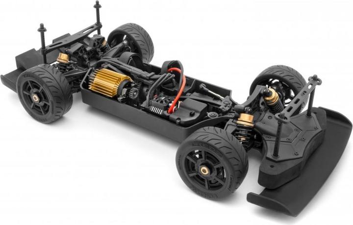 Immagine prodotto Maverick QuantumR Flux 4S 1/8 4WD Muscle Car - Black/Red (RTR pronto all'uso)
