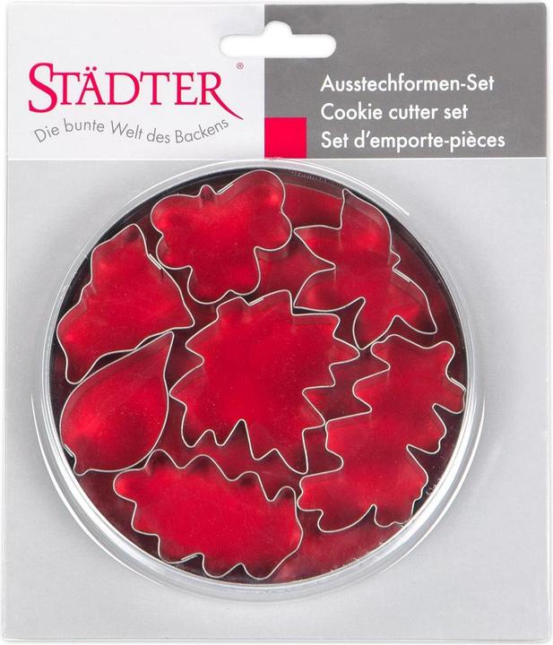 Image du produit Städter Set d'emporte-pièces Feuilles