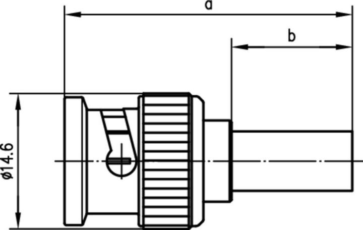 Produktbild Telegärtner BNC-Kabelstecker