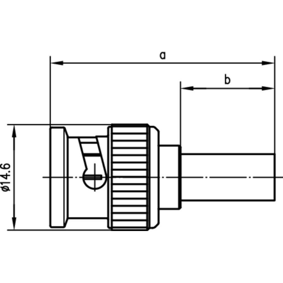 Thumbnail - Telegärtner BNC-Kabelstecker, Elektronikkabel + Stecker