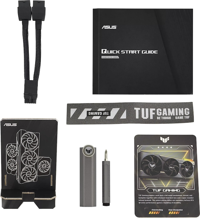 Actual product image ASUS TUF GeForce RTX 4070 Ti OC Edition (12 GB)