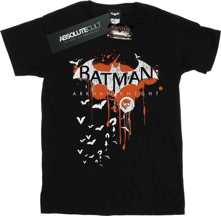 Immagine prodotto Ragazzi Batman Arkham Knight Halloween Logo Art T-Shirt (116)