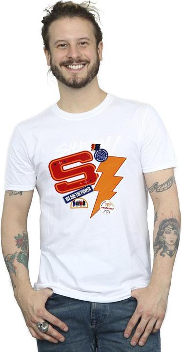 Image du produit - T-shirt SHAZAM FURY OF THE GODS STICKER SPAM - Homme (4XL)