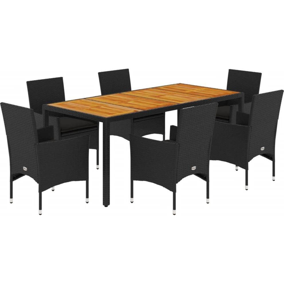 Thumbnail - VidaXL, Gartentisch + Balkontisch, Kendell (190 cm)