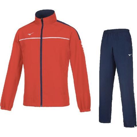 Mizuno, Herren, Laufjacke, kinder-trainingsanzug izuno tea tokyo icro (M), Rot, M