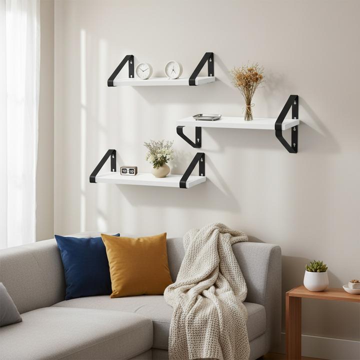 Produktbild Relaxdays Wandregal-Set (40 x 12 x 11 cm)