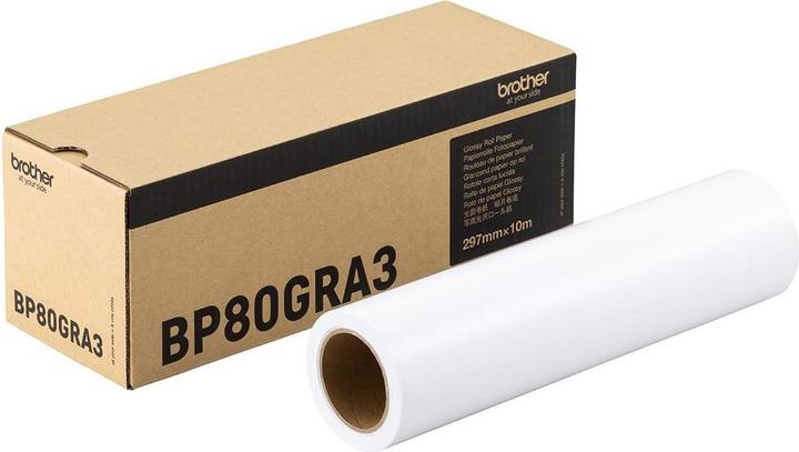 Produktbild Brother Bp80 A3 Glossy Roll (165 g/m², 1000 cm, 29.70 cm)