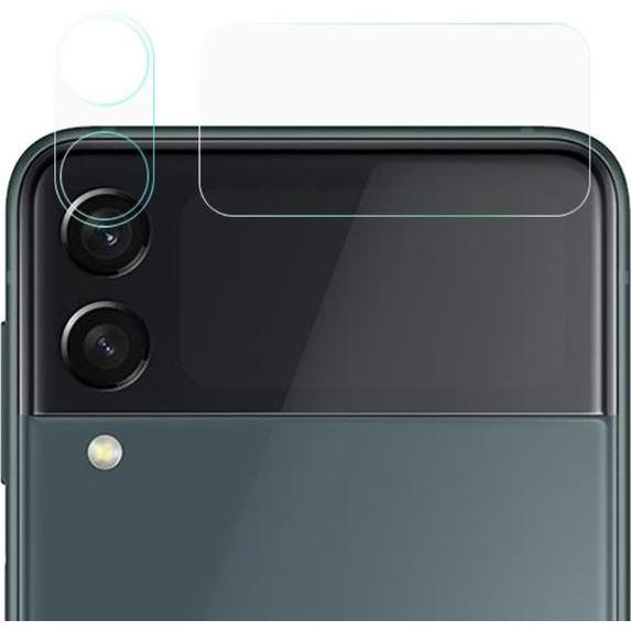 MU Budget Schutzglas für Kamera und Backscreen (1 Stück, Samsung Galaxy S21), Smartphone Schutzfolie, Transparent